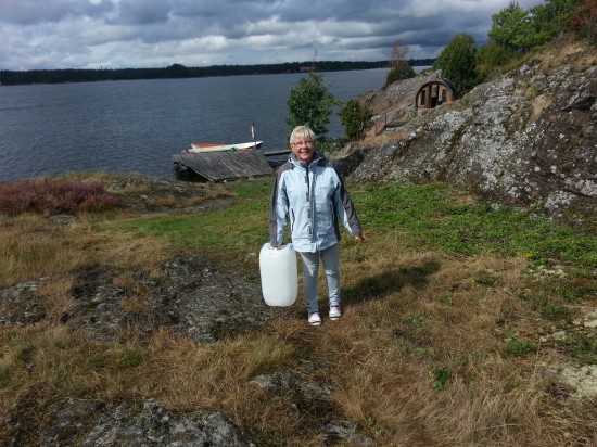 Anne Karlzén gillar vatten