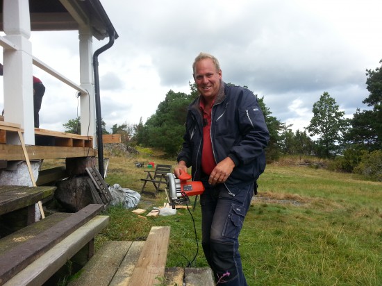 Magnus tycker om att cirkulera