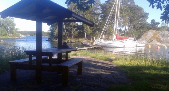 Välkommen till grillplatsen på Skansholmen